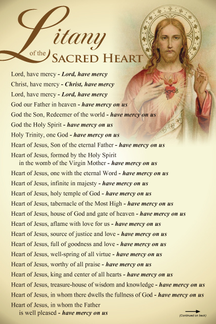 heart of jesus prayer