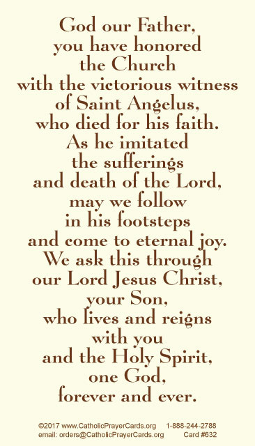 Happy Saints Prayer , Angelus Prayer