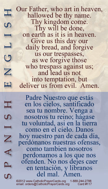 Spanish Bilingual Catholic Prayer Cards - St Therese of Lisieux - St.  Joseph - Our Lady of Guadalupe - Sacred Heart of Jesus - John Paul the  Great - Support Missionary work